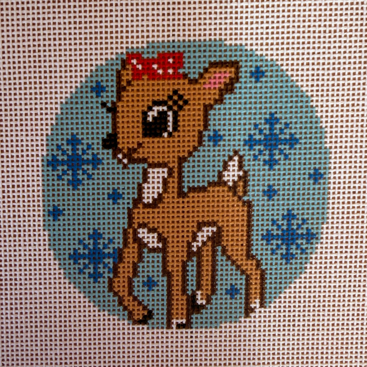 Clarice Needlepoint Canvas 18 mesh