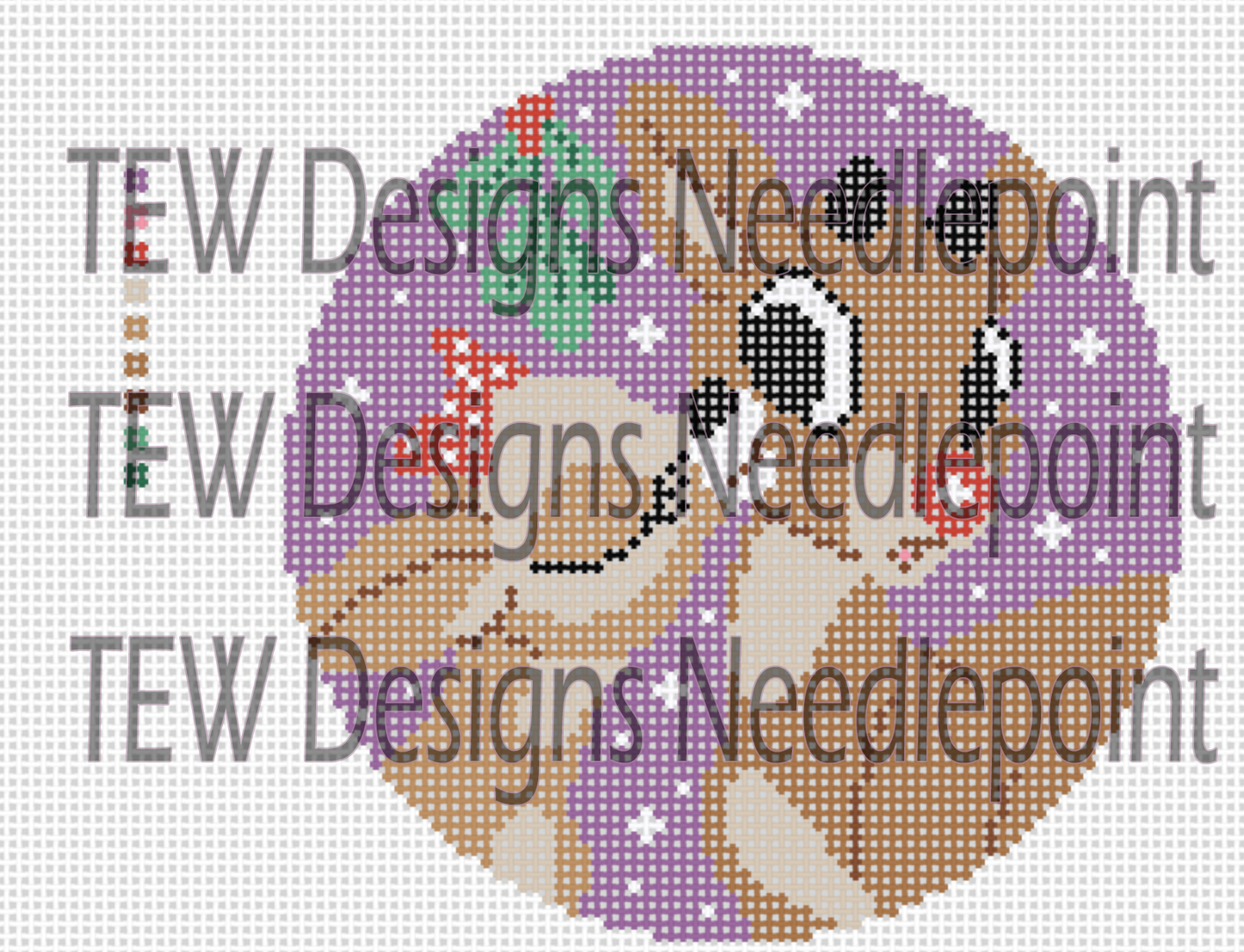Rudolph Reindeer Kiss  Chart PDF Download